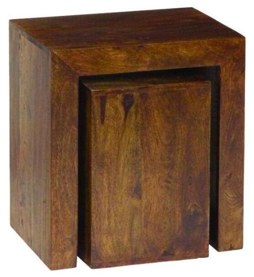 Jaipur Furniture Dakota Dark Brown Nesting Table-0