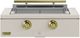 Caliber™ Rockwell 2-Burner Antique White Built-In Liquid Propane Grill with Brass Hardware-0