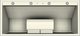Vent-A-Hood® 54" Biscuit Wall Mounted Range Hood-3