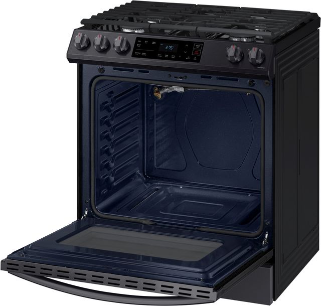Samsung 4 Piece Fingerprint Resistant Black Stainless Steel Kitchen Package-4