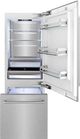 ZLINE 30" 16.1 Cu. Ft. Satin Stainless Steel Built-In Bottom Freezer Refrigerator-2