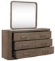 Liberty Furniture South Bend Burnished Clay Dresser and Mirror-5