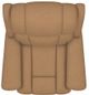 La-Z-Boy® Stratus Fawn Rocking Recliner-4