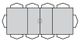 Bermex® Customizable Expression Chestnut Dining Table-2