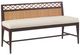 Century® Curate Sadie Flax/Sand Bench-0