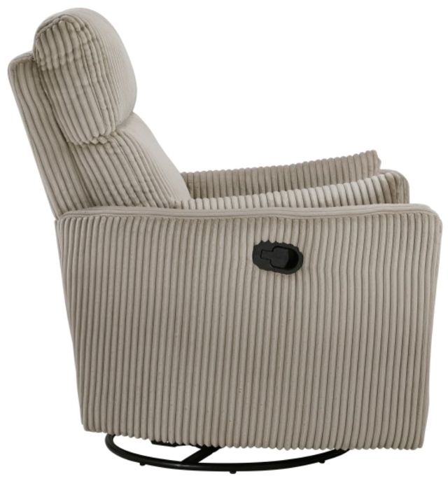 Homelegance® Traverse Taupe Manual Swivel Glider Recliner-3