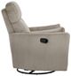 Homelegance® Traverse Taupe Manual Swivel Glider Recliner-3