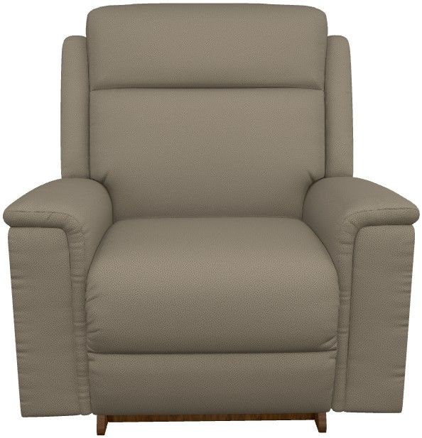 La-Z-Boy® Ace Fossil Power Rocking Recliner with Headrest-1