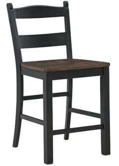 Signature Design by Ashley® Valebeck Black/Brown Bar Stool