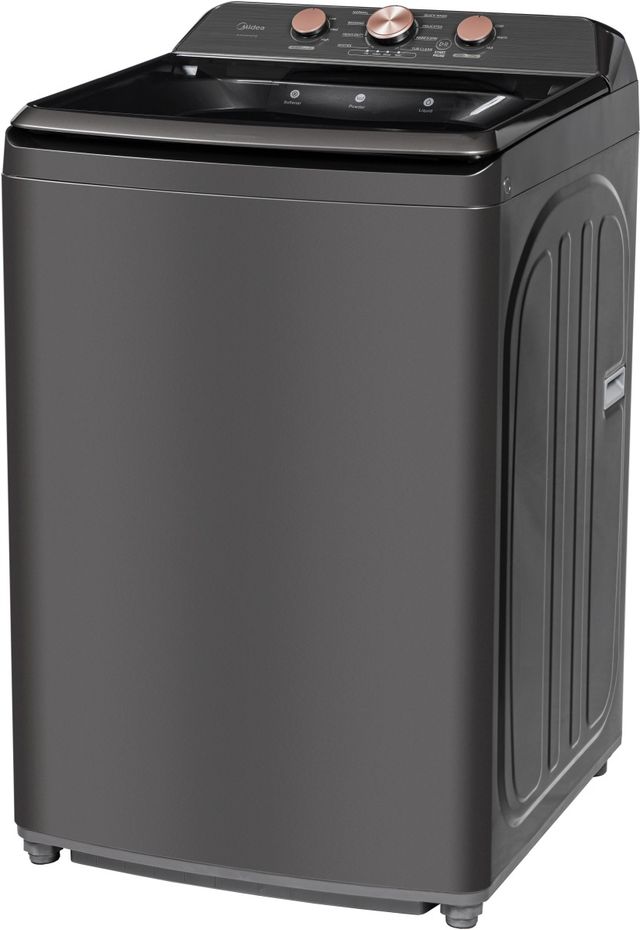 Midea 4.1 Cu. Ft. Metallic Gray Top Load Washer with Power Boost Agitator-2