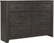 Signature Design by Ashley® Brinxton 5-Piece Charcoal Full Panel Bed Set-2