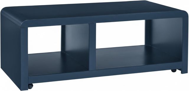aspenhome® Taylor Malta Blue Cocktail Table-0