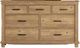 A-America® Glacier Point Golden Java Dresser-0
