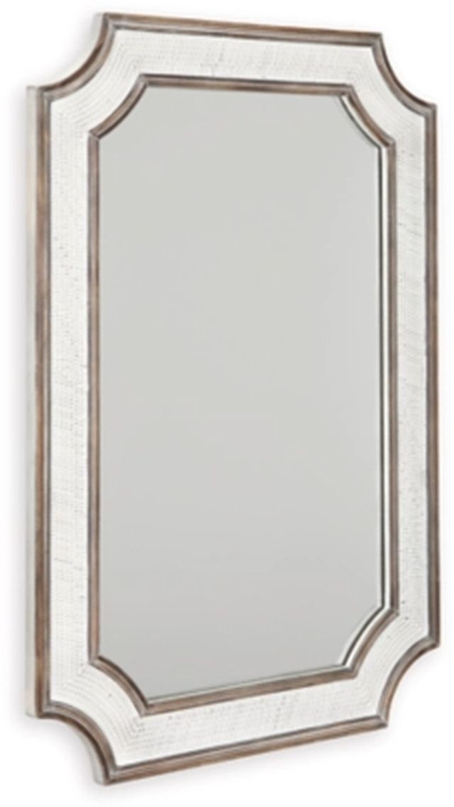 Signature Design by Ashley® Howston Antique White Accent Mirror-0