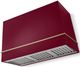 AGA Loge 36" Cranberry Wall Mounted Range Hood with Antique Brass Trim-0