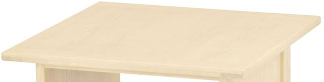 Crate Designs™ Furniture Unfinished Square Coffee Table-1