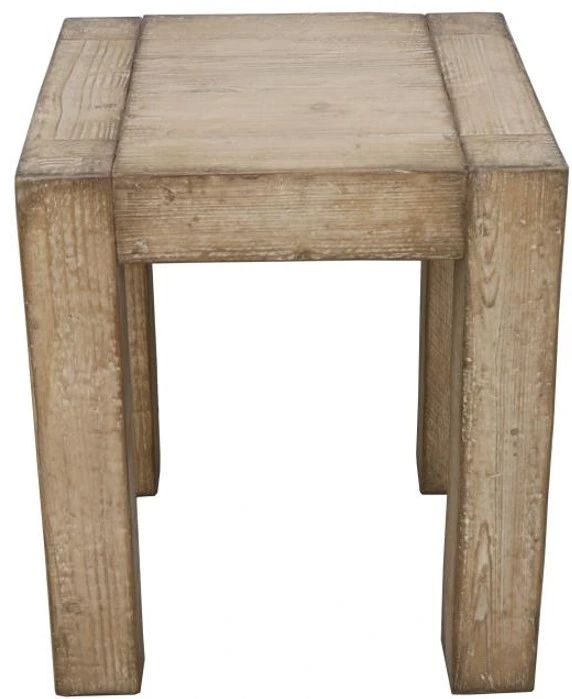 Nest Home Collections Maxwell Old Wood End Table-1