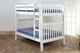 Titus Furniture White Full/Full Bunk Bed-0