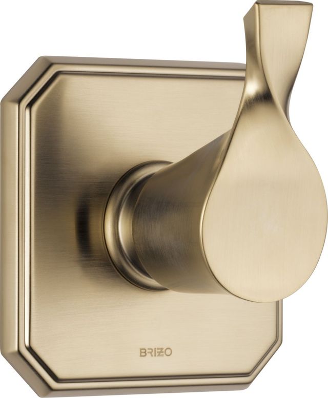 Brizo Virage® Brilliance® Luxe Gold® 3-Function Diverter Trim-0
