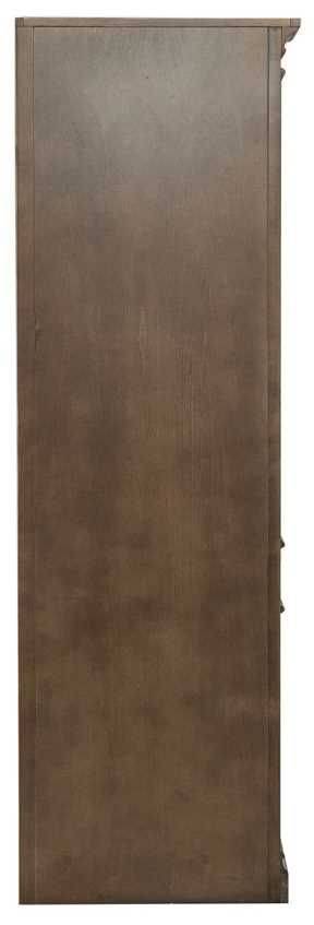 Liberty Furniture Arden Road Satin Cherry Corner Cabinet-3