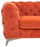 VIG Furniture Divani Casa Delilah Orange Loveseat-2