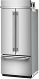 KitchenAid® 36" 20.8 Cu. Ft. PrintShield™ Stainless Steel Built-In French Door Refrigerator -3