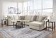 Signature Design by Ashley® Edenfield 3-Piece Linen Right-Arm Facing Sectional and Chaise-4