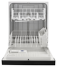 Whirlpool® 24" Built In Dishwasher-Black-2
