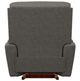 La-Z-Boy® Morrison Charcoal Power Rocking Recliner with Headrest and Lumbar-4