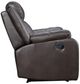 Homelegance® Yerba Dark Brown Manual Reclining Chair-3