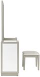 Coast2Coast Home™ Kiara 3-Piece Gold Foundry Mirrored Makeup Vanity Sets-2