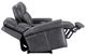 Flexsteel® Alexander Weathered Gray Leather Power Reclining Loveseat with Console, Power Headrest and Lumbar-1
