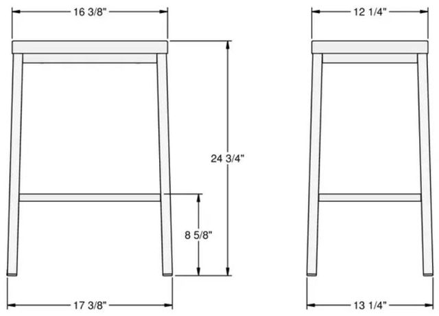 Amisco Customizable Bradley Counter Stool-2