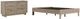 Signature Design by Ashley® Oliah 2-Piece Natural Full Platform Bed Set-0