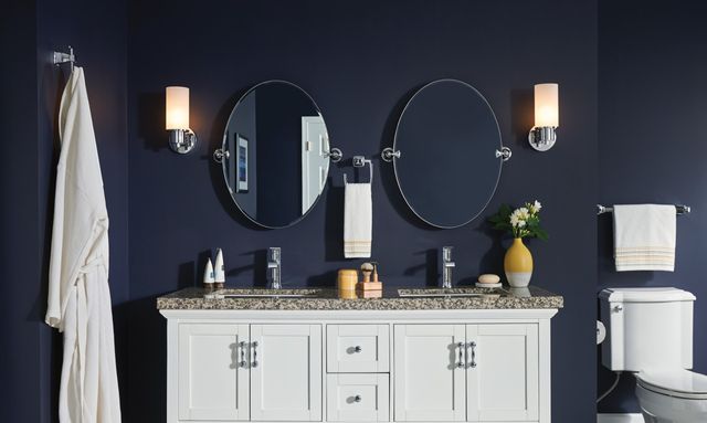 Moen® Iso™ Chrome One Globe Bath Light-3