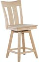 John Thomas Furniture® Customizable Select Ava 24" Swivel Counter Stool-2