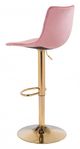 Zuo® Prima Pink & Gold Bar Chair-3