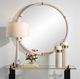 Uttermost® Cyprus White Round Mirror-1
