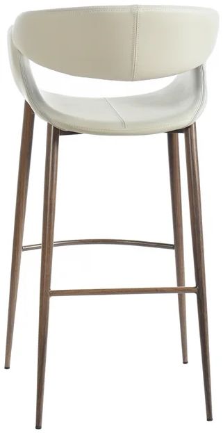 Stylecraft Light Gray/White Bar Stool-0