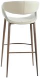Stylecraft Light Gray/White Bar Stool-0