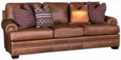 Mayo Customizable 1187L Leather Sofa