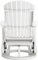 Signature Design by Ashley® Hyland Wave White Outdoor Swivel Glider Chair-3