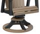 Berlin Gardens Cozi Back Swivel Rocker Dining Chair -1