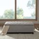 Olliix by Madison Park Grey Shandra Tufted Top Storage Bench-4
