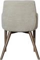 LH Home Fritz Dark Grey/Taupe Dining Arm Chair-5