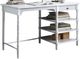 Furniture of America® Moers White Desk-0