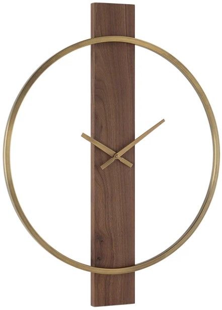 Renwil® Avigail Antique Brushed Brass Wall Clock-3