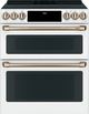 Café™ 30" Matte White Slide In Double Oven Induction Range-0