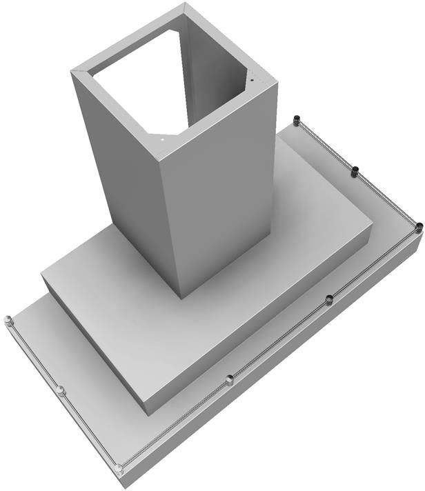 Vent-A-Hood® 42" Stainless Steel Contemporary Wall Mount Range Hood-1