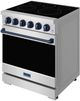 Thor Kitchen Gordon Ramsay Series 30" Stainless Steel Pro Style Electric Range with Precision Knob Control & Blue Hardware-3